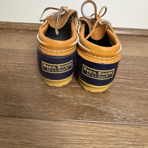 L. L. Bean Women's Bean Boot Mocs Leather Rubber Waterproof Size 9 Narrow - Picture 4 of 11